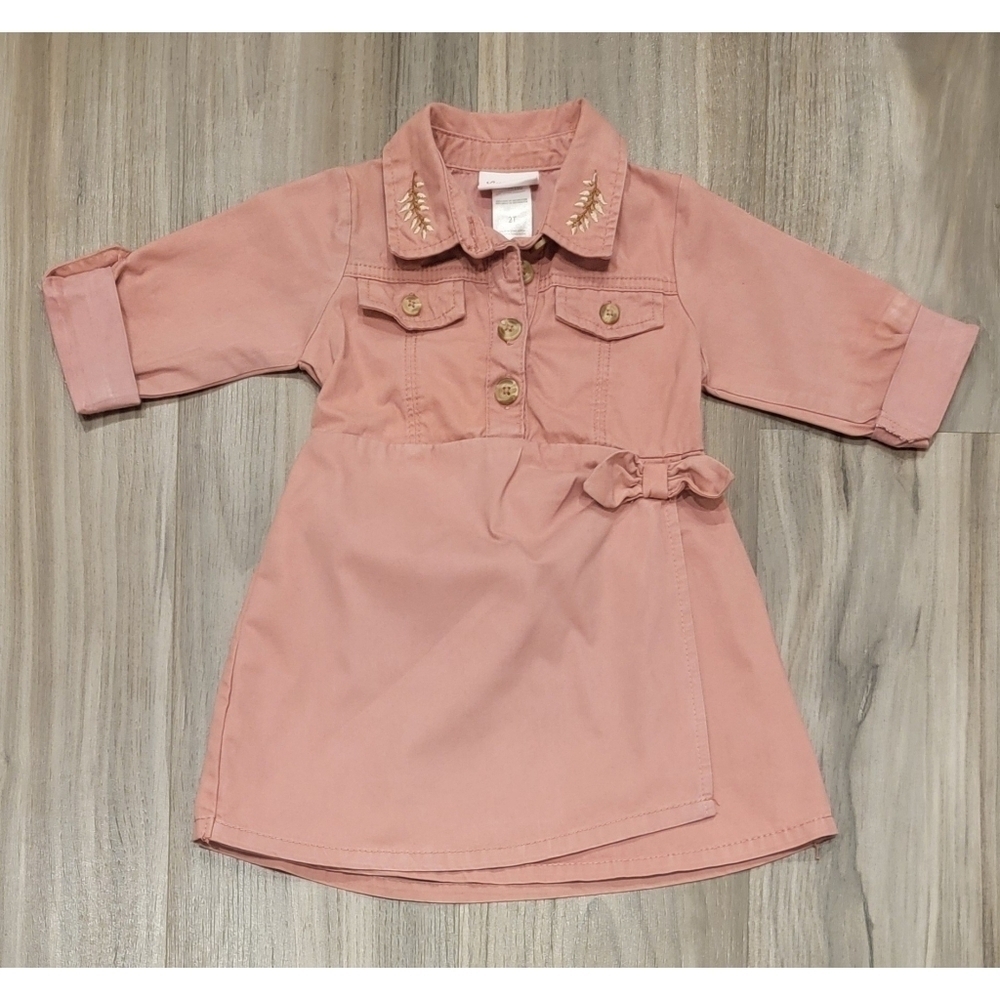 Little Lass girls Wrap dress size 2T